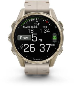 Zegarek sportowy Garmin Fenix 8 AMOLED - 43 mm Beżowy (010-02903-40) 3