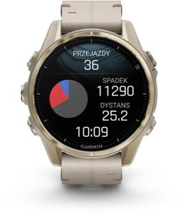 Zegarek sportowy Garmin Fenix 8 AMOLED - 43 mm Beżowy (010-02903-40) 4