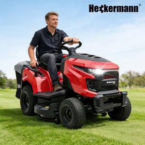 Traktor ogrodowy Heckermann Traktorek ogrodowy spalinowy kosiarka 12,5kM Heckermann Select 97cm SVTR97 z koszem 250L 11