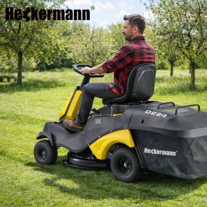 Traktor ogrodowy Heckermann Traktorek ogrodowy spalinowy kosiarka  6kM Heckermann Select 66cm SVTR66 z koszem 150L 11