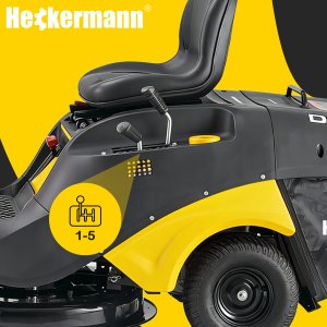 Traktor ogrodowy Heckermann Traktorek ogrodowy spalinowy kosiarka  6kM Heckermann Select 66cm SVTR66 z koszem 150L 2
