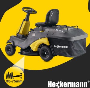 Traktor ogrodowy Heckermann Traktorek ogrodowy spalinowy kosiarka  6kM Heckermann Select 66cm SVTR66 z koszem 150L 6