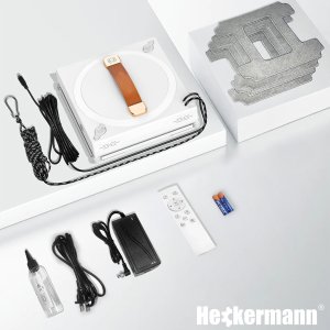 Robot do mycia okien Heckermann Robot do mycia okien szyb lustra Heckermann GLE350 Intligentna myjka automatyczna 2