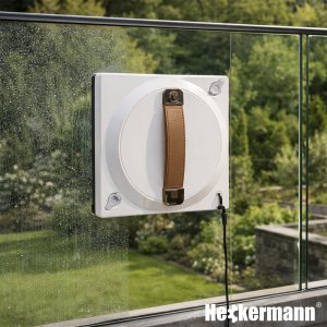 Robot do mycia okien Heckermann Robot do mycia okien szyb lustra Heckermann GLE350 Intligentna myjka automatyczna 8