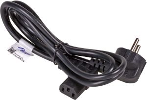 Kabel zasilający Akyga kątowy 1.5m (AK-PC-02A) 2