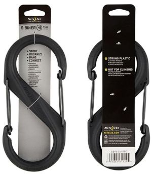 Nite Ize Karabińczyk S-Biner Dual #8 plastik czarny (SBP8-03-01BG) 2