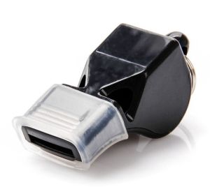 Meteor Gwizdek Wolf plus z silikonowym ustnikiem czarny (38511) 2
