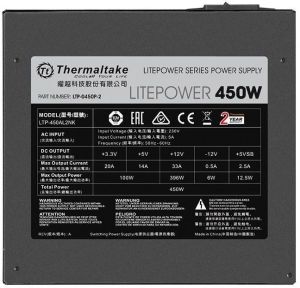 Zasilacz Thermaltake Litepower II Black 450W (PS-LTP-0450NPCNEU-2) 4