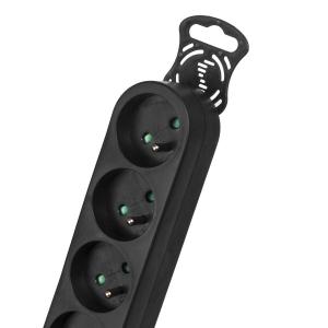 Listwa zasilająca Maclean Energy 6 gniazd 3 m czarna (MCE187) 3