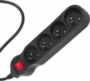 Listwa zasilająca Maclean Energy 4 gniazda 3 m czarna (MCE181) 3