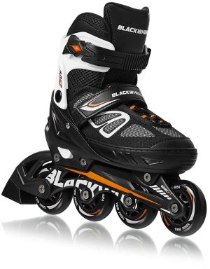 Rolki Blackwheels regulowane Sonic Orange-black r. 32-35 3