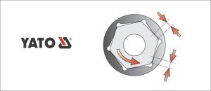 Yato Nasadka 6-kątna 1/4" 8mm długa (YT-1419) 2