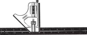Stanley Kątownik uniwersalny stalowy 300mm (46-028) 2