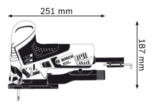 Wyrzynarka Bosch GST 90 E 650 W 4