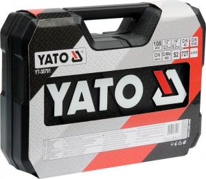 Zestaw narzędzi Yato 108 el. (YT-38791) 4
