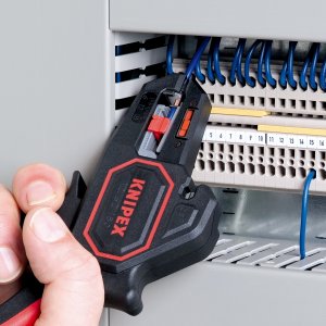 Knipex Szczypce samonastawne do ściągania izolacji 180mm (12 62 180) 4