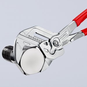 Knipex Szczypce nastawne i klucz w jednym narzędziu 300mm PCV (86 03 300) 3