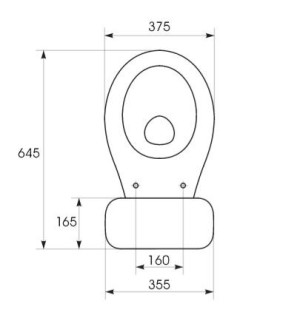 Zestaw kompaktowy WC Cersanit Miska kompaktowa PRESIDENT P010 K08-016 2