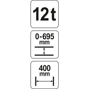 Yato Prasa hydrauliczna 12T (YT-55580) 4