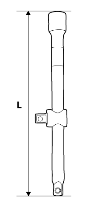 Neo Pokrętło przesuwne 1/4" 110mm (08-256) 2