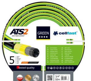 Cellfast Wąż ogrodowy Premium Green ATS2 3/4" 50m (15-121) 3