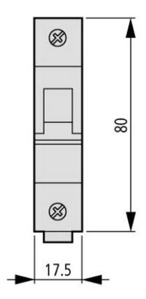 Eaton Wyłącznik nadprądowy FAZ-C6/1-DC 1P C 6A 10kA 279125 2
