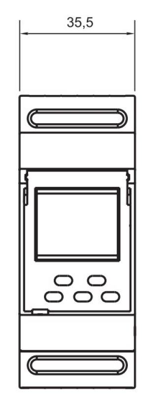 Zamel Programator czasowy 1-kanałowy tygodniowy Econo* 230V AC ZCM-11E 5