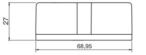 Zamel Wyłącznik zmierzchowy natynkowy z sondą 230V AC IP65 WZH-01 9