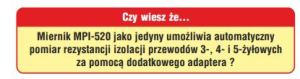 Sonel Miernik parametrów instalacji elektrycznej MPI-520 wielofunkcyjny (WMPLMPI520) 8