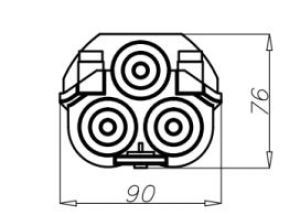 ROSA Tabliczka bezpiecznikowa NTB-2 324120 3