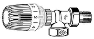 Heimeier Ogranicznik temperatury powrotu RTL kątowy 15m2 - 9173-02.800 2