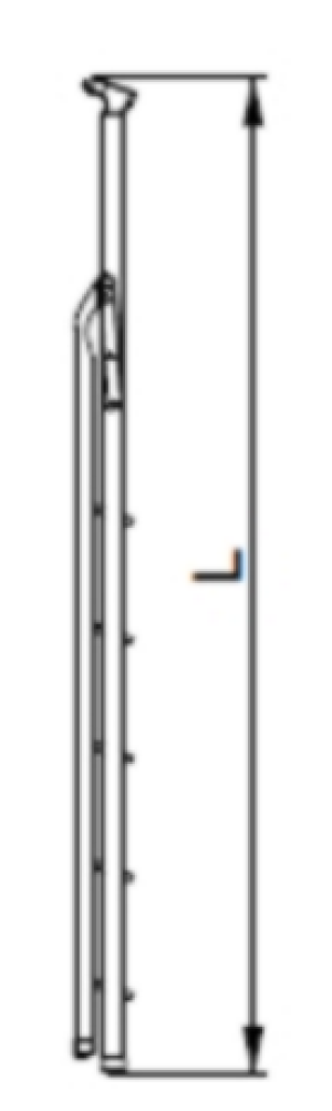 Drabex Drabina wolnostojąca jednostronna aluminiowa 2 stopniowa (DR1102) 2