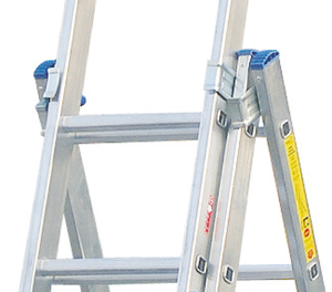Drabex Drabina wolnostojąca dwustronna aluminiowa 9 stopniowa (DR4209) 10