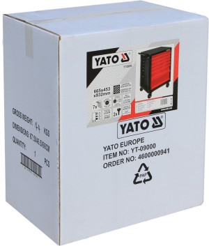 Wózek narzędziowy Yato 7 szuflad (YT-09000) 5