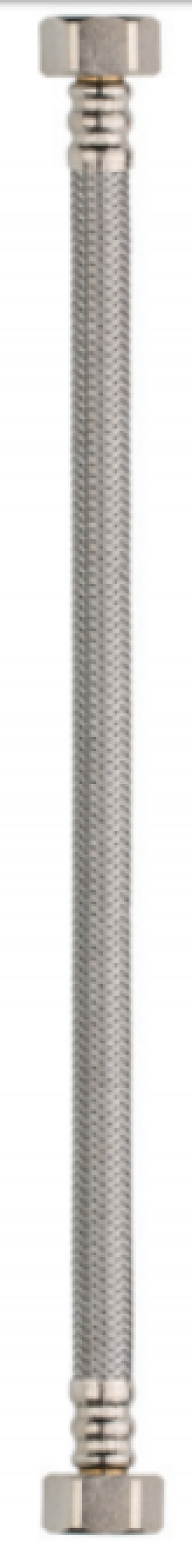 Wężyk przyłączeniowy Invena Wężyk w oplocie 25cm gwint wewn. - wewn. 1/2"W x 1/2"W - WS-01-025 2