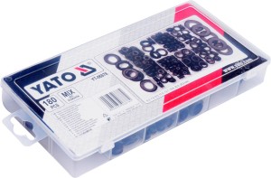 Yato Zestaw przelotek gumowych 180szt. mix (YT-06878) 2