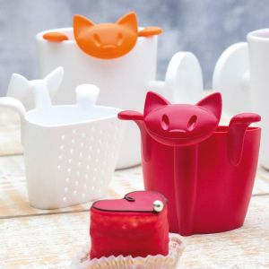 Koziol Zaparzaczka do herbaty MIMMI - kotek czarna (KZ-3236526) 2
