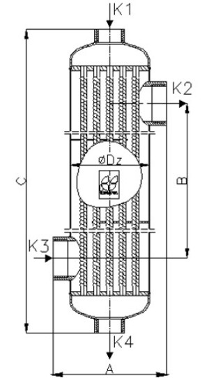 Secespol Wymiennik ciepła B1000 16bar 2