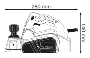 Bosch Strug GHO 6500 650 W 2