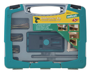 Wolfcraft Zestaw do wykonywania niewidocznych połączeń w drewnie Undercover Jig (4642000) 3