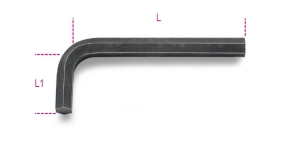 Beta Tools Klucz imbusowy hex typ L 12mm (000960520) 2