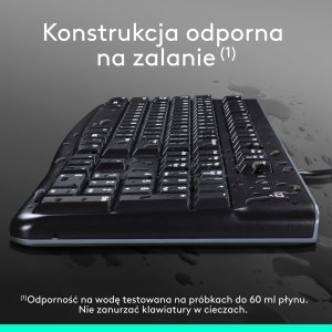 Klawiatura Logitech K120 (920-002509) 4