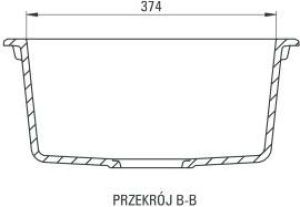 Zlewozmywak Deante  1-komorowy z ociekaczem Evora piaskowy (ZQJ 7113) 4