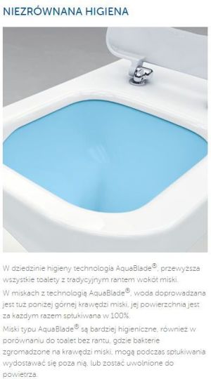 Miska WC Ideal Standard Tesi AquaBlade wisząca (T007901) 6