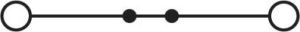 Phoenix Contact Listwa zaciskowa przepustowa 2-przewodowa 0,14-4mm2 niebieska UT 2,5 (3044089) 3