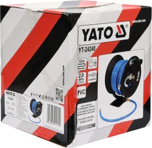 Yato Wąż pneumatyczny na bębnie 10mm 15m (YT-24240) 3