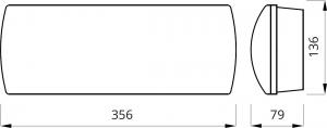 AWEX Oprawa awaryjna HELIOS IP65 ECO LED 3,2W 320lm 3m 1h jednozadaniowa AT HWM/3,2W/ESE/AT/TR - HWM/3,2W/ESE/AT/TR 2
