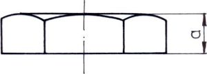 Odlewnia Zawiercie Przeciwnakrętka ocynk P4 3/4" (5907791614186) 2