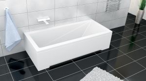 Wanna Besco Modern prostokątna 120 x 70cm (WAM-120-MO) 4