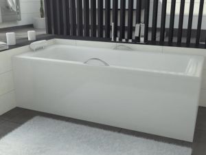 Wanna Besco Talia prostokątna 170 x 75cm (WAT-170-PK) 2